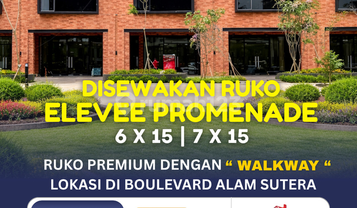 For Rent Premium Ruko Facing Elevee Promenade Road! 2
