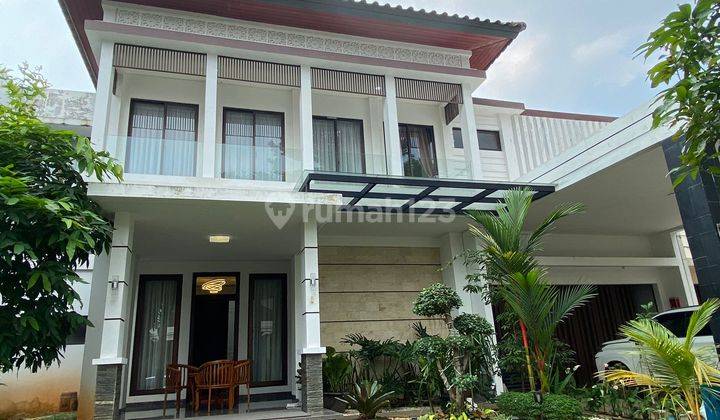 Dijual Rumah Super Mewah Furnished & Pool Sutera Jingga  1