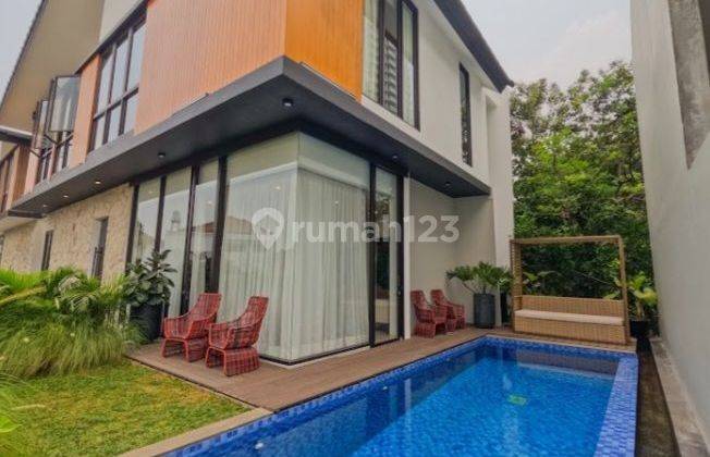 Rumah mewah di Kemang Jakarta Selatan 3 Lt  + swimming pool  1