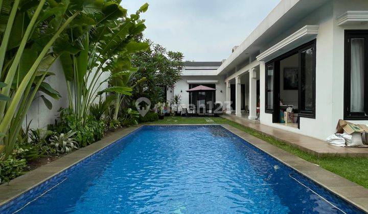 Rumah Mewah di Cipete Jakarta Selatan siap Huni Private pool 1