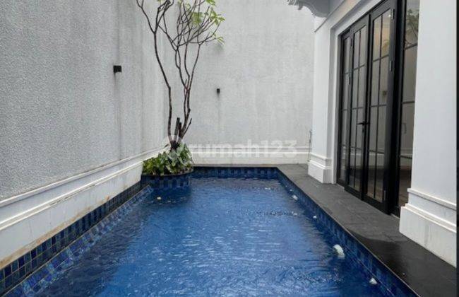 Rumah Mewah 3 Lantai + private pool di Cipete Jakarta Selatan 1