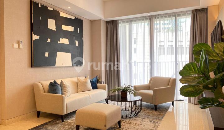 For Rent Fully Furnished 2 Bedroom Apartment Adjacent to Aeon Mall in South Jakarta 2