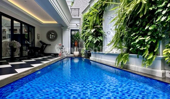 For Sale Rumah Luxurious Modern Classic Furnished Di Pondok Indah