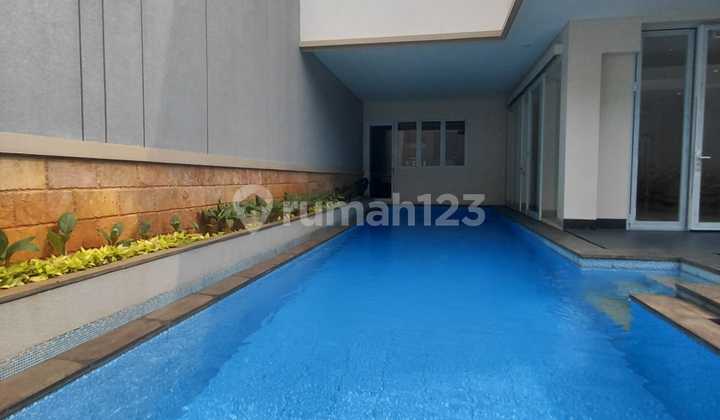 For Rent Rumah Dalam Town House Private Pool di Pejaten Jak - Sel
