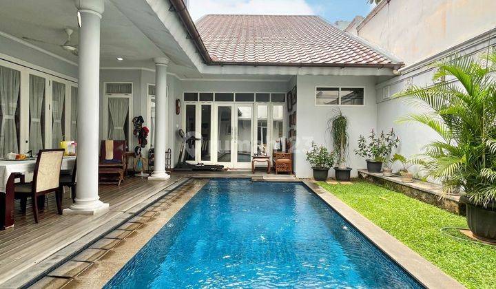 Turun Harga Rumah Mewah 1.5 Lt + Pool Di Cipete Jakarta Selatan 1