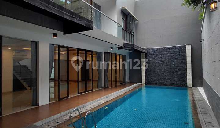 For Rent 2-Story Luxury House with Private Pool in Pejaten, South Jakarta 2