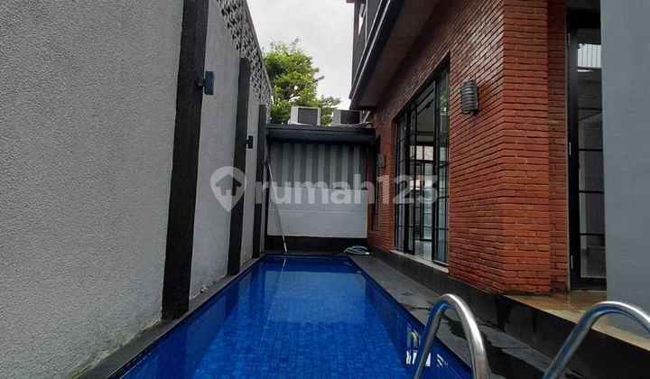 For Rent 3-Story Private Pool Townhouse in Cipete, South Jakarta 2