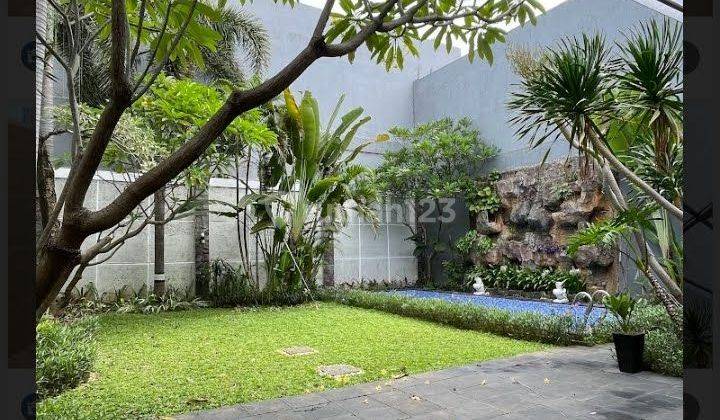 For Rent Rumah Mewah Private Compound 2 Lt+ Pool Di Kemang Jaksel 1