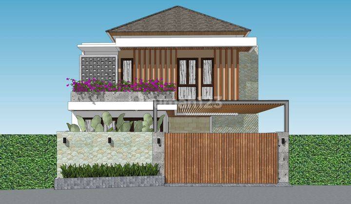 FOR SALE - SANUR BRAND NEW 3BR MODERN VILLA 1