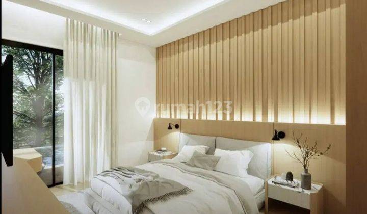 Leasehold Brand New Villa Paddy Field View Padonan Canggu Bali Rumah SHM 2 Lantai Bagus 1