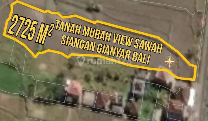 Tanah Sawah Dijual Di Siangan Gianyar Harga Per Meter 2024