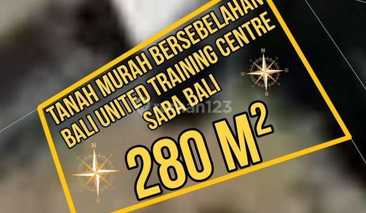 Tanah Murah Bersebelahan Bali United Training Centre Saba Bali 1