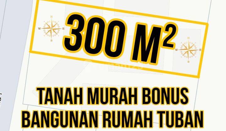 Tanah Murah Bonus Bangunan Rumah Tuban Kuta Bali
 1