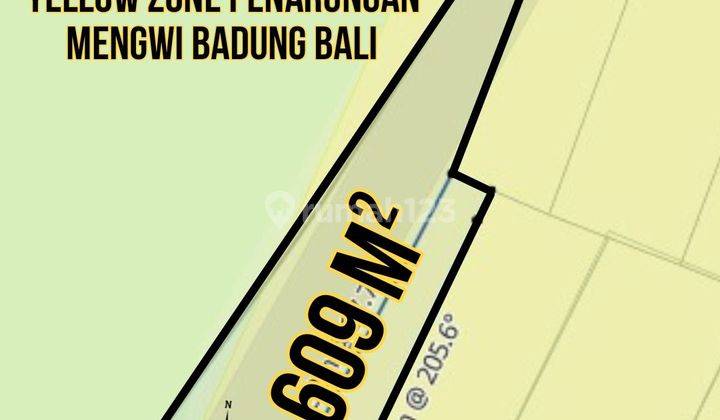 Small Plot Leasehold Land Yellow Zone Penarungan Mengwi Badung Bali 1