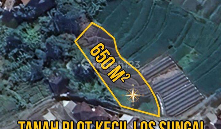 Small Plot Land Los Sungai Cepaka Munggu Bali 1