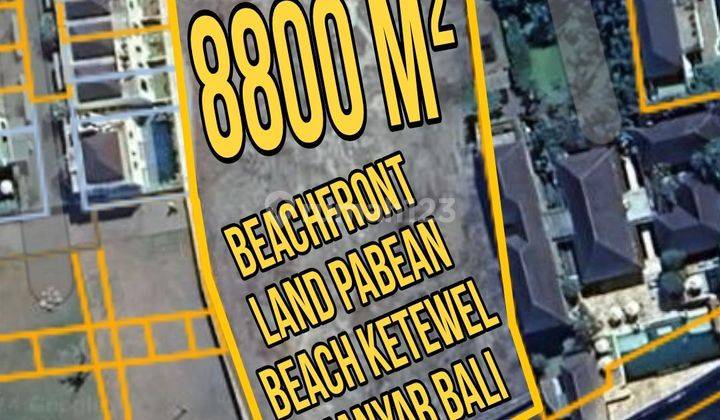 Beachfront Land Pabean Beach Ketewel Gianyar Bali 1