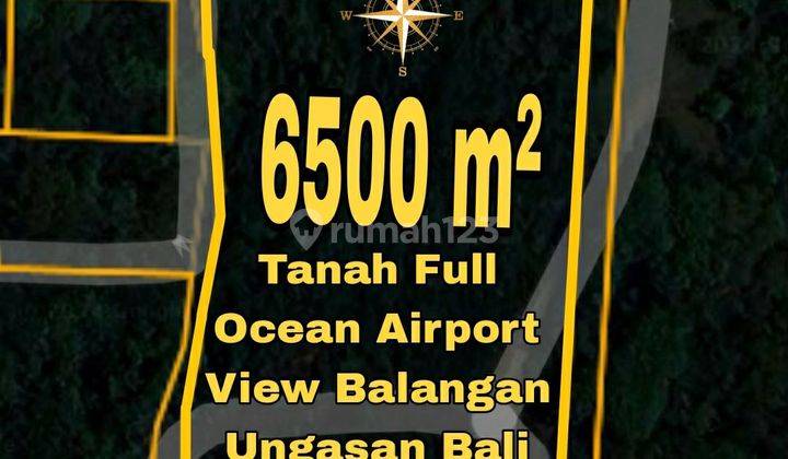 Land Full Ocean Airport View Balangan Ungasan Bali 1