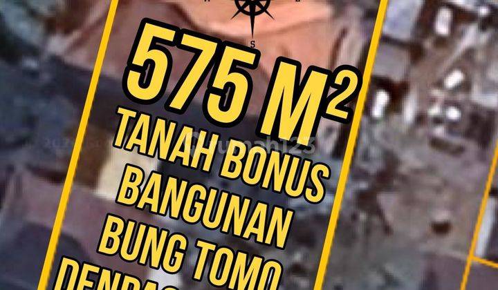 Tanah Bonus Bangunan Bung Tomo Denpasar Bali 1