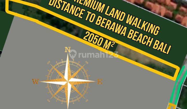 Premium Land Walking Distance to Batu Belig Beach Kerobokan Bali 1