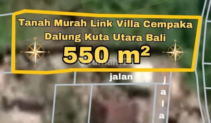 Tanah Murah Link Villa Cempaka Dalung Kuta Utara Bali 1