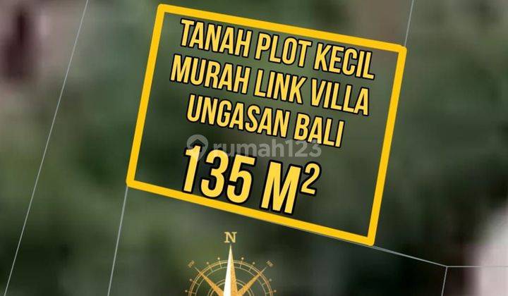 Tanah Plot Kecil Murah Link Villa Ungasan Bali 1