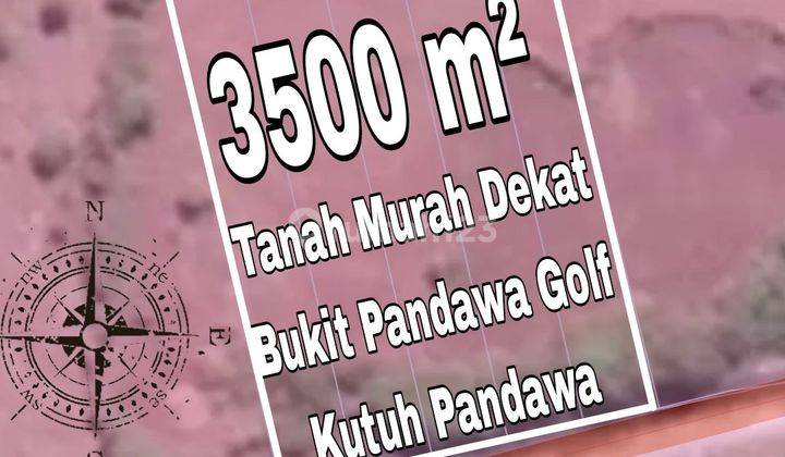 Tanah Murah Dekat Bukit Pandawa Golf Kutuh Pandawa  1