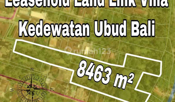 Leasehold Land Link Villa Kedewatan Ubud Bali 1