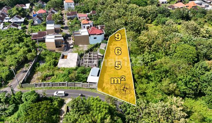 Tanah Jalan Utama Tukad Selatan Ungasan Bali
