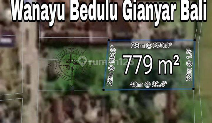 Tanah Murah View Sawah Wanayu Bedulu Gianyar Bali 1