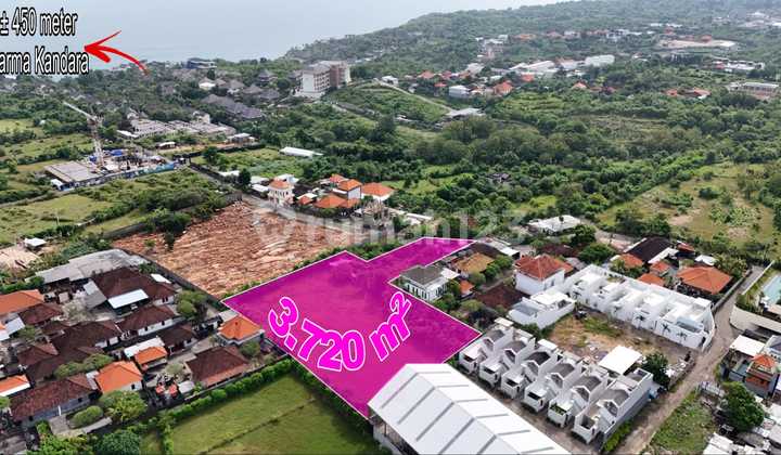 Tanah Ngantong Zona Pariwisata Dekat Karma Kandara Ungasan Bali