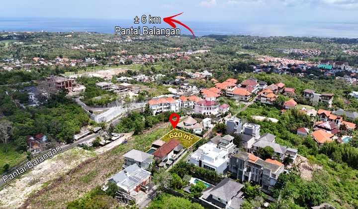 Tanah Link Villa Ocean View Tundun Penyu Balangan Bali