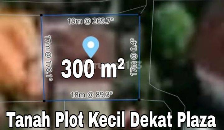 Tanah Plot Kecil Dekat Plaza Renon Denpasar Bali 1