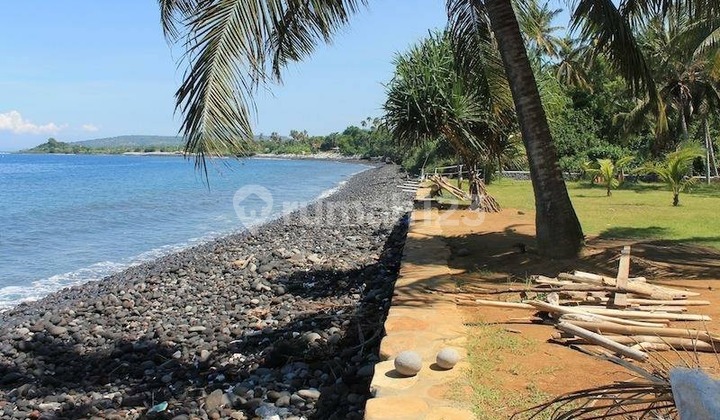 Amazing Ocean Beach Front Land Bonus Villa Karangasem Bali 1