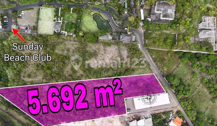 Premium Plot Land Beside Sundays Beach Club Pecatu Bali