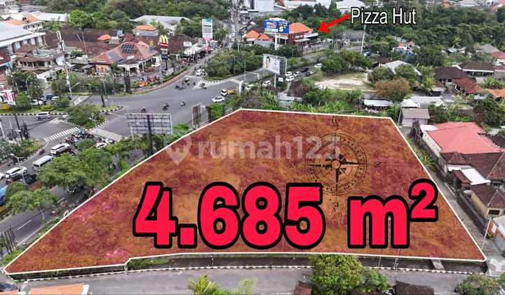 Tanah Komersial Simpang Kfc Mc Donald Dan Pizza Hut Jimbaran Bali