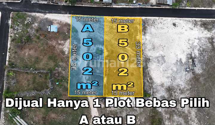 Tanah Murah Plot Kecil View Laut Kampial Nusa Dua Bali