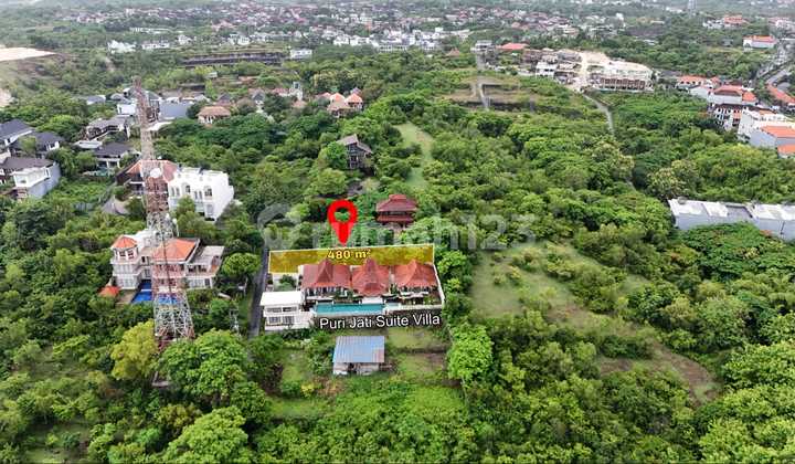Tanah Plot Kecil Melati View Laut Dekat Stp Nusa Dua Bali