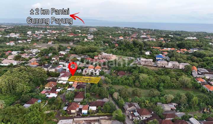Tanah Dekat Bukit Pandawa Golf Dan Pantai Gunung Payung Kutuh Bali