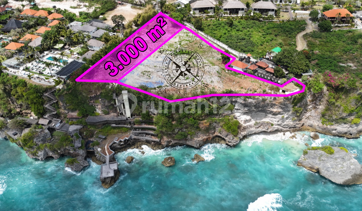Premium Cliff Front Land Padang Padang Beach Pecatu Bali