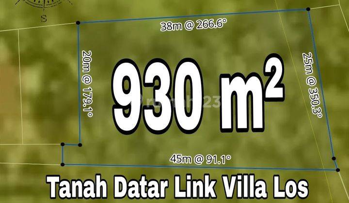 Flat Land Link Villa Los Sungai Zona Kuning Mas Ubud Bali
 1