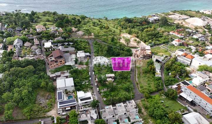 Tanah Ocean View Zona Pariwisata Pantai Bingin Pecatu Bali