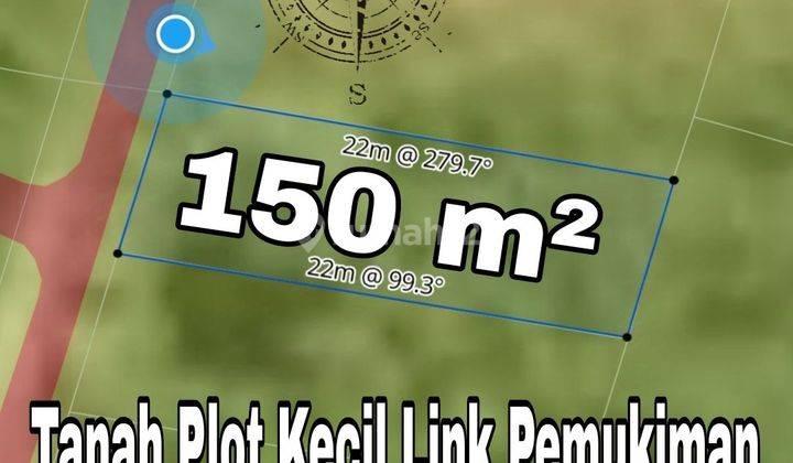 Tanah Plot Kecil Link Pemukiman Kampial Nusa Dua Bali 1