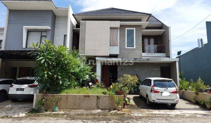 FOR SALE B.U RUMAH 2 LANTAI SEMI FURNISH DALAM CLUSTER BAMBU APUS JAKTIM 1