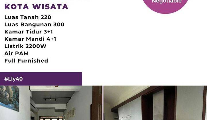 Disewakam Rumah Bagus Siap Huni Cibubur 2
