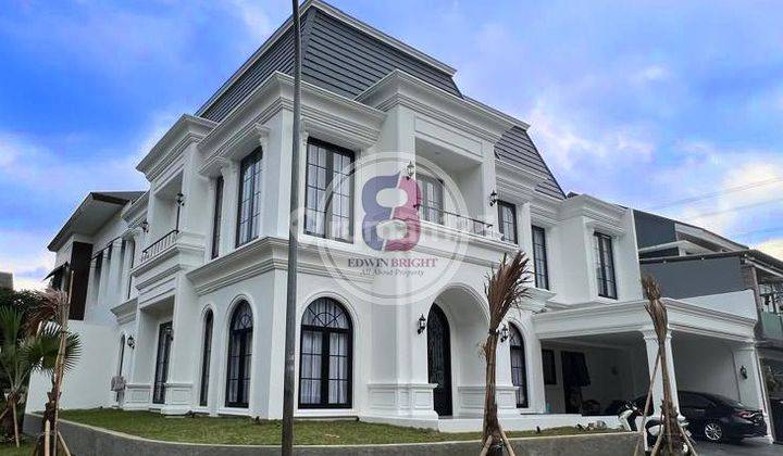 Rumah Mewah Desain American Classic di Kebayoran Bintaro Jaya  1