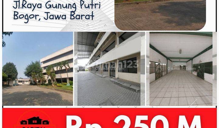 Dijual Ex pabrik Garmen Gunung Putri Bogor 1