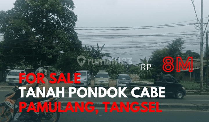 Dijual Tanah Di Pondok Cabe 1