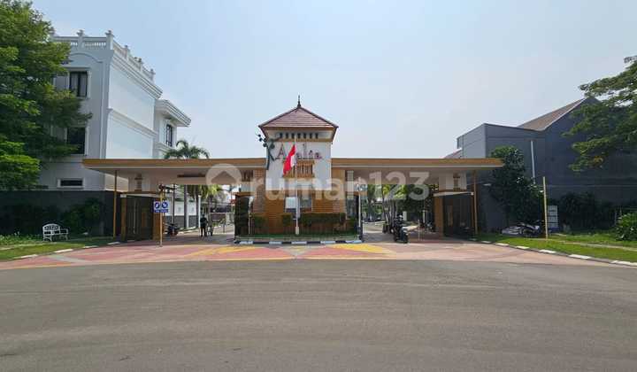 House in Front of Park Inside Cluster 2 at Harapan Indah 2
