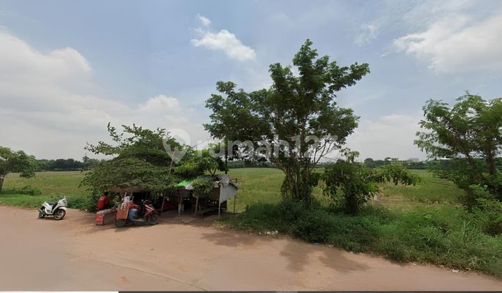 Tanah di Jalan Utama Dekat Tol Karawang Barat