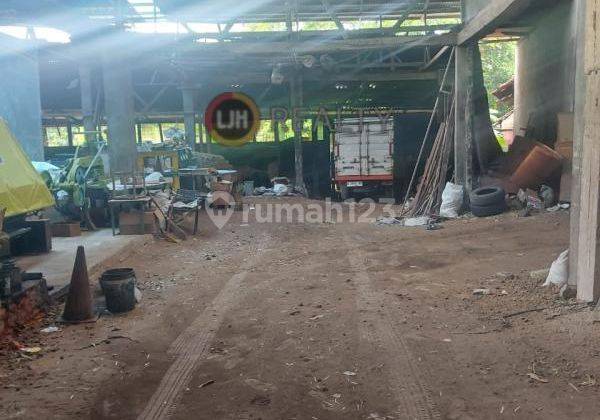 Disewakan Tanah dan Gudang Pinggir Jalan di Tambun Utara Bekasi  1